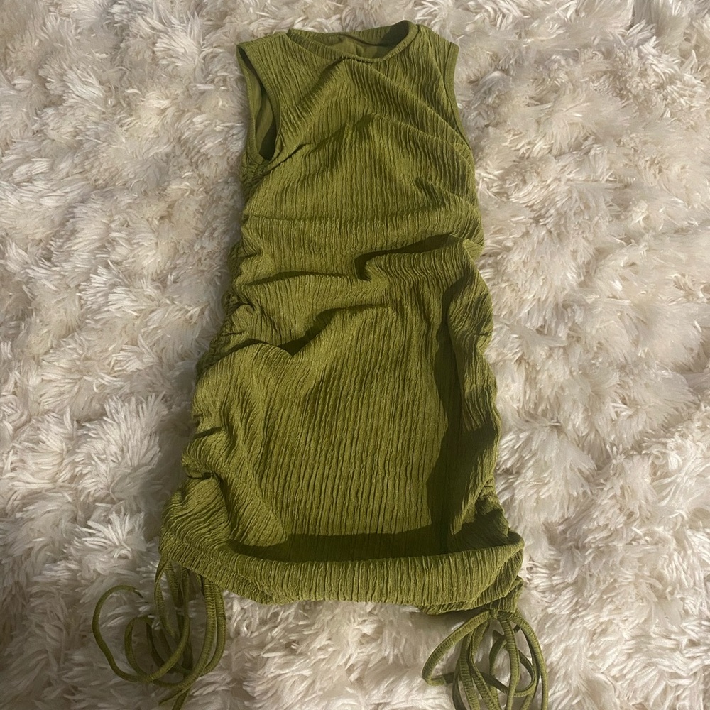 Green dress